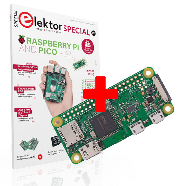 Offre groupée : Raspberry Pi Zero W + Raspberry Pi and Pico (édition spéciale)
