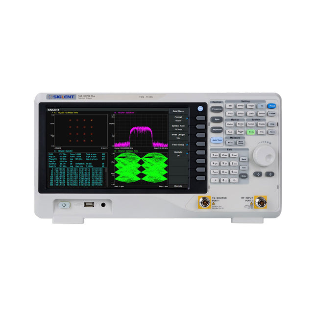 Analyseur de spectre Siglent SSA3075X Plus (9 kHz - 7,5 GHz)