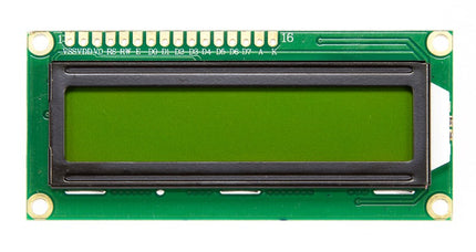 Standard 2x16 Character back-lit LCD (120061-74)