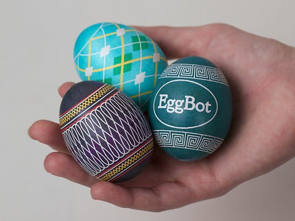 EggBot Deluxe – Open-source kunstrobot