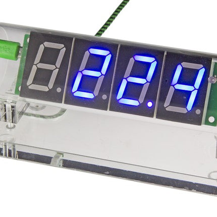 RGBDigit Clock - Acrylic & Glass case (160100-73)