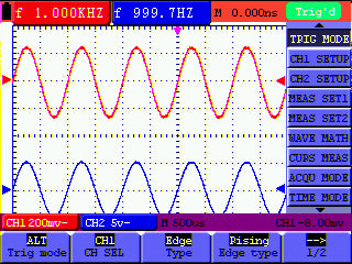 OWON HDS1022M-N 2-ch Oscilloscope (20 MHz) + Multimeter