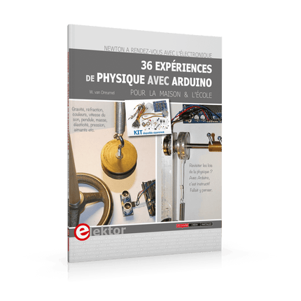 36 Expériences de Physique avec Arduino  (E-BOOK)