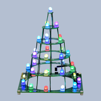 Kit d'arbre de Noël circulaire d'Elektor