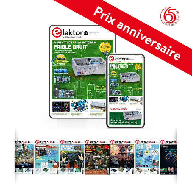 Abonnement Elektor Green (au prix anniversaire)