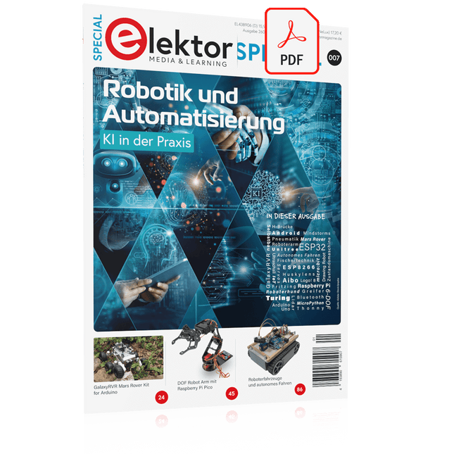 Elektor Special: Robotik und Automatisierung (PDF)