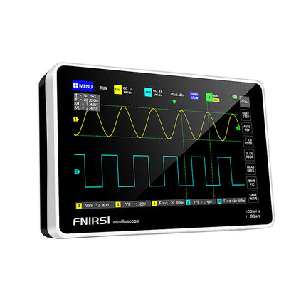 FNIRSI 1013D 2-ch Tablet Oscilloscope (100 MHz)