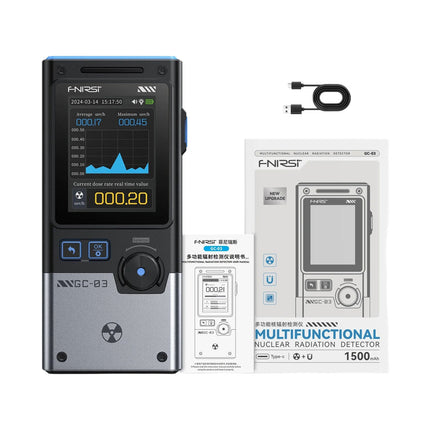 FNIRSI GC-03 Détecteur de rayonnement multifonction