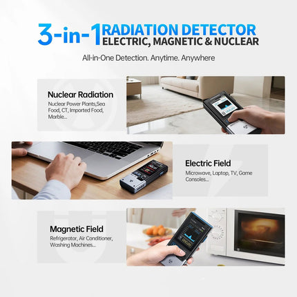 FNIRSI GC-03 Détecteur de rayonnement multifonction
