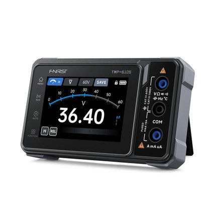 FNIRSI TMP-610S (3-en-1) Multimètre (60000 points) + Oscilloscope + Générateur de signaux