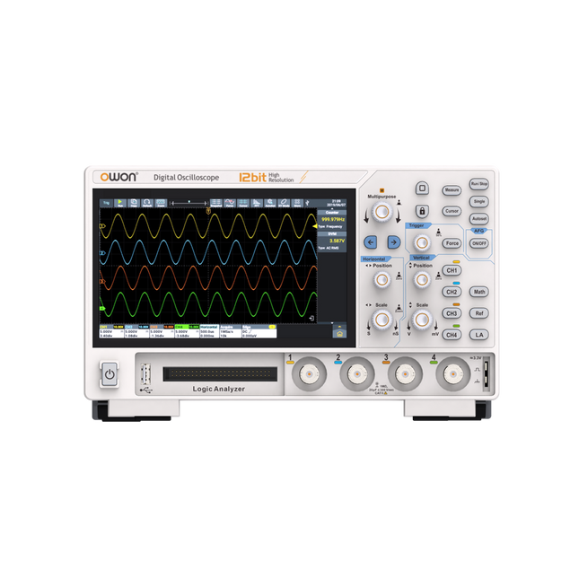 OWON ADS924A Oscilloscope à 4 canaux (250 MHz)