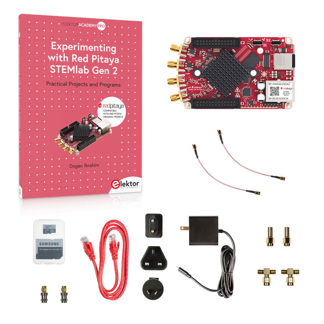 Red Pitaya STEMlab 125-14 PRO Gen 2 Starter Kit (Bundle)