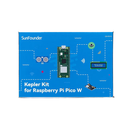 Kit SunFounder Kepler (Kit de démarrage ultime pour Raspberry Pi Pico W)