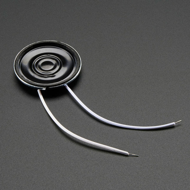 Adafruit Mini Metal Speaker with Wires (8 ohm, 0.5 W) - Elektor