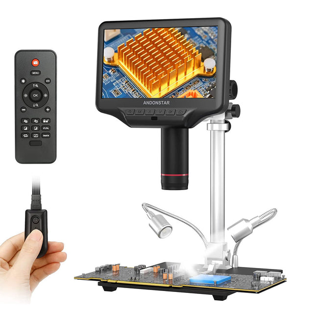 Andonstar AD407 Pro HDMI Digitale Microscoop met 7` LCD-scherm