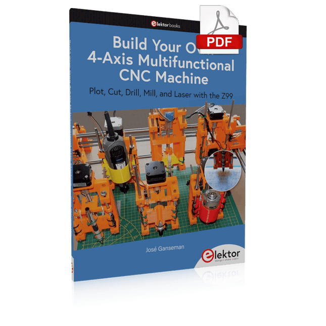 Build Your Own Multifunctional 4-Axis CNC Machine (E-book)