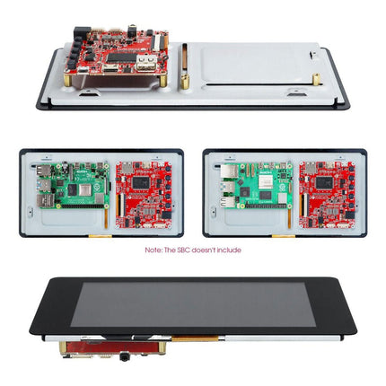 CrowVision 7" IPS Capacitive Touch Display (1024x600) - Elektor