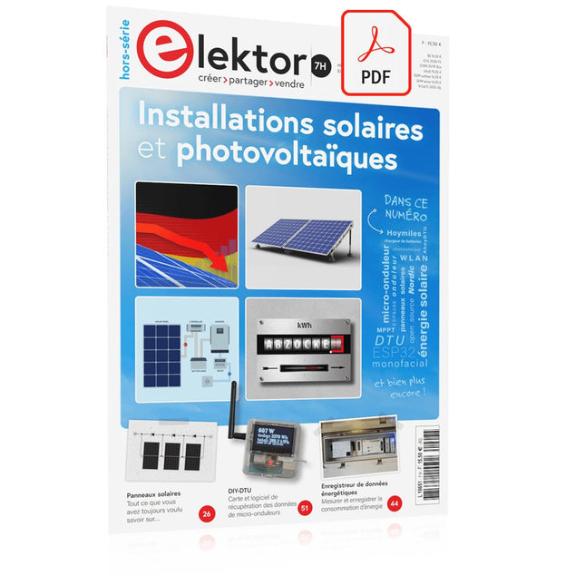 Édition spéciale : Installations solaires et photovoltaïques (PDF) - Elektor