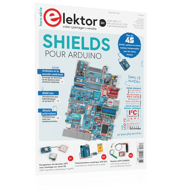 Édition spéciale : Shields pour Arduino