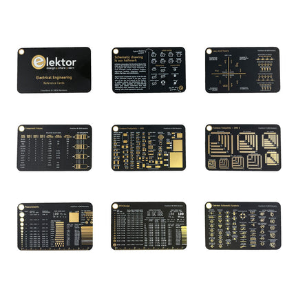 Elektor CheatKard (Electrical Engineering Reference Cards)