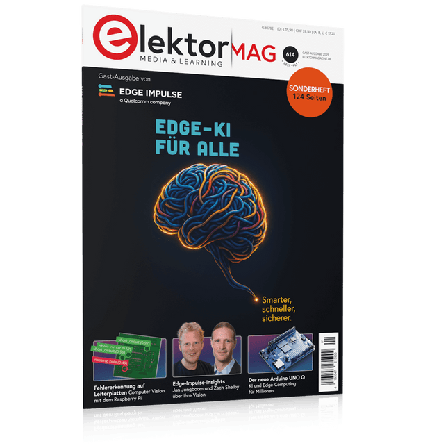 Elektor Edge Impulse Guest Edition 2025 (DE)