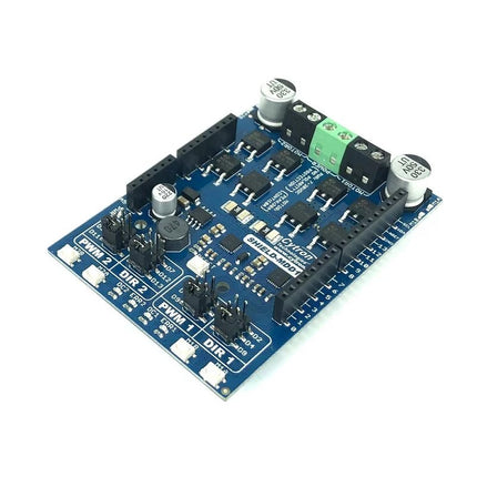 Cytron 10Amp 7-30 V DC Motor Driver Shield voor Arduino (2 Channels)