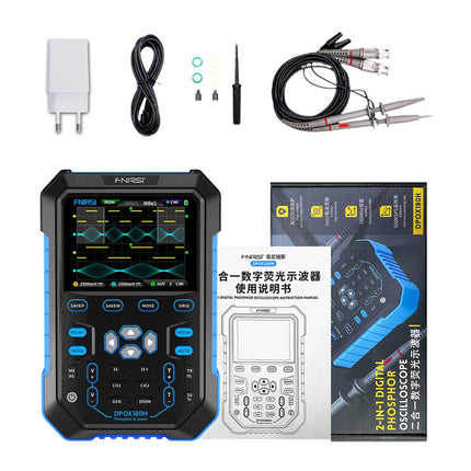 FNIRSI DPOX180H (2 - in - 1) 2 - ch Phosphor Oscilloscope (180 MHz) & Signal Generator - Elektor