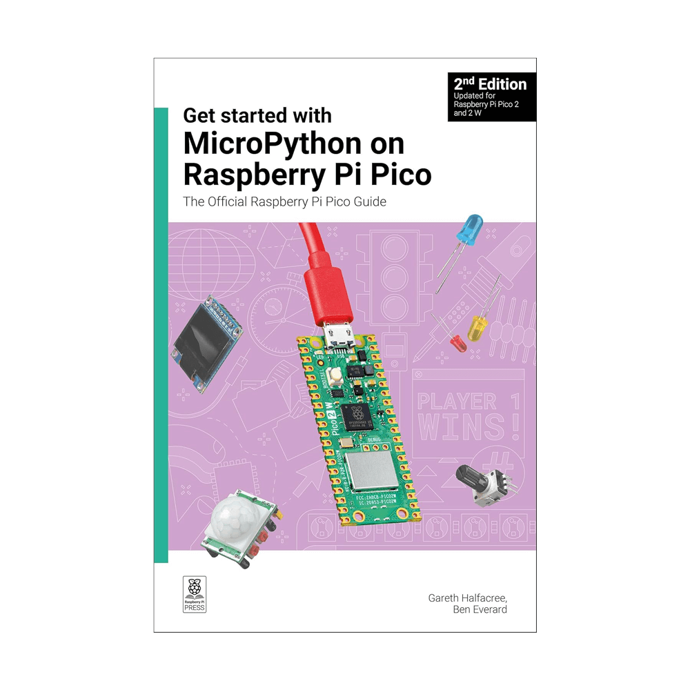 Get Started with MicroPython on Raspberry Pi Pico (2nd Edition) – Elektor