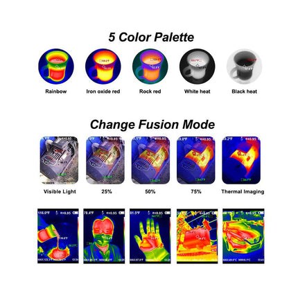 Hti HT - 18+ Thermal Imaging Camera (256x192) - Elektor