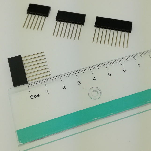 Set extra long (Arduino) pinheaders (pins 15 mm)