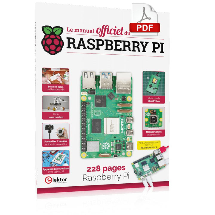 Le manuel officiel du Raspberry Pi (PDF) – Elektor