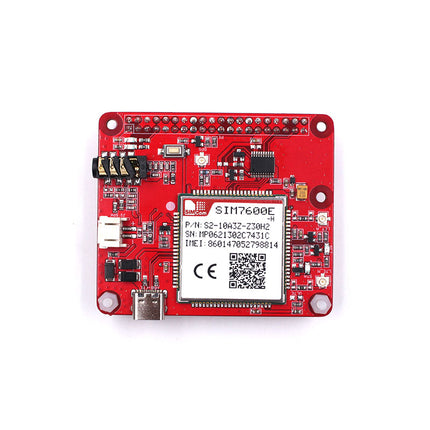 Makerfabs 4G LTE Hat voor Raspberry Pi