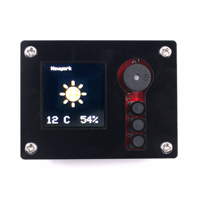 Makerfabs DIY ESP32 SmartClock Kit with Weather Forecasting