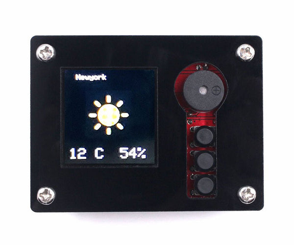 Makerfabs DIY ESP32 SmartClock Kit avec prévisions météorologiques ... Circuit Diagram