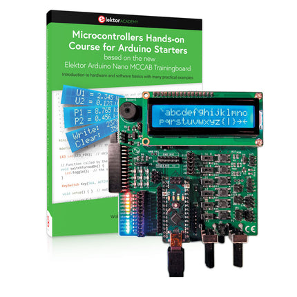Microcontrollers Hands-on Course for Arduino Starters (Bundel)
