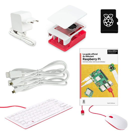 Micro Center Raspberry Pi 5 Kit officiel Raspberry Pi 5 Desktop (FR) – Elektor