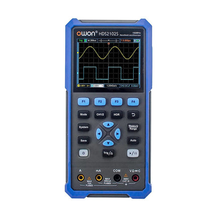 OWON HDS2102s 2-ch Oscilloscope (100 Mhz) + Multimeter + Signal Generator