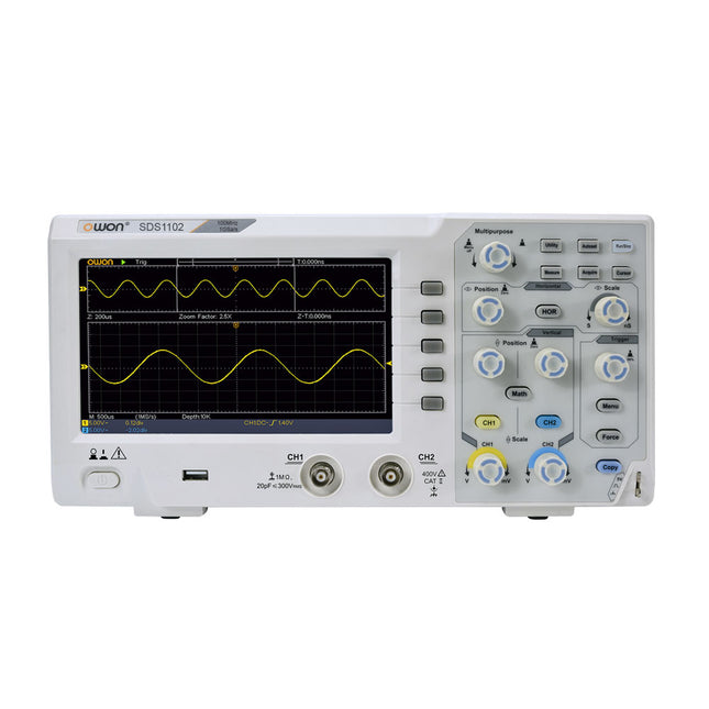 Technologies SDS1202X-E 200 MHz Oscilloscope numérique 2 canaux
