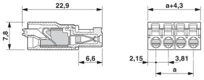 PCB Connector - 14 pos. push - in spring connection - Elektor