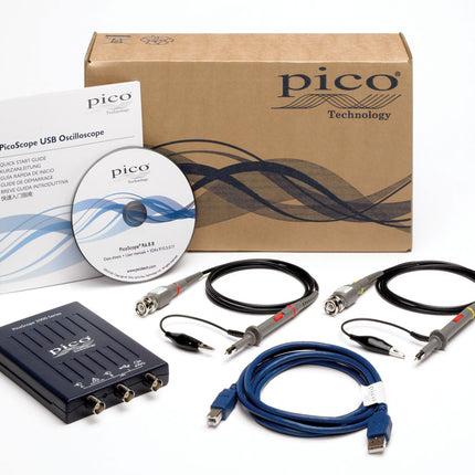 PicoScope 2204A USB-oscilloscoop (10 MHz)