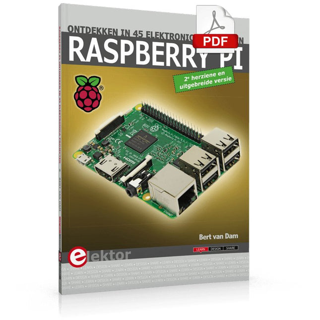 Raspberry Pi ontdekken in 45 electronica projecten (2e versie) | E - book - Elektor