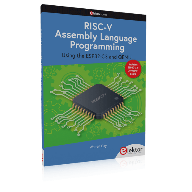RISC-V Assembly Language Programming using ESP32-C3 and QEMU (+ GRATIS ESP32 RISC-V Board)