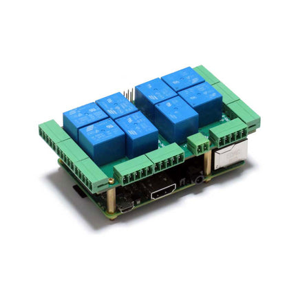 Sequent Microsystems Home Automation V4 8-Layer Stackable HAT for Raspberry Pi
