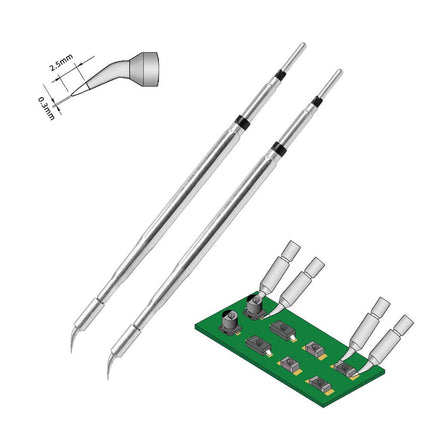 SEQURE HT140 (2 - in - 1) SMD Soldering & Desoldering Tweezers - Elektor