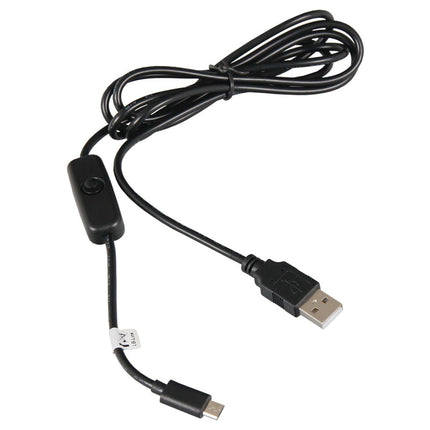 USB-A to Micro USB-B Cable with Switch