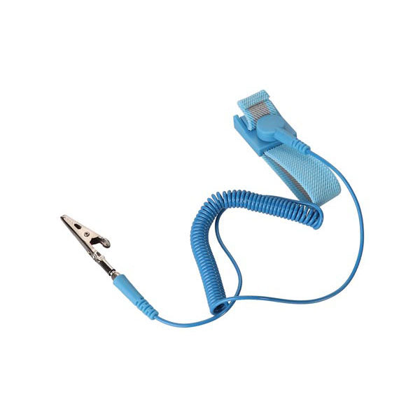 Velleman Antistatic Adjustable Elastic Wrist Strap (Blue)
