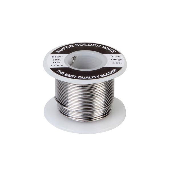 Velleman Solder Sn 60% Pb 40% (1 mm, 100 g) - Elektor