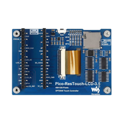Waveshare 3.5` Touch Display Module for Raspberry Pi Pico (480x320)